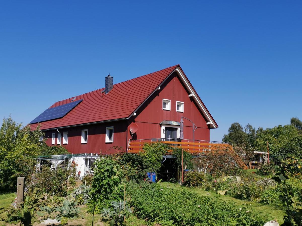 Ferienwohnung Feldblick Struppen Eksteriør billede